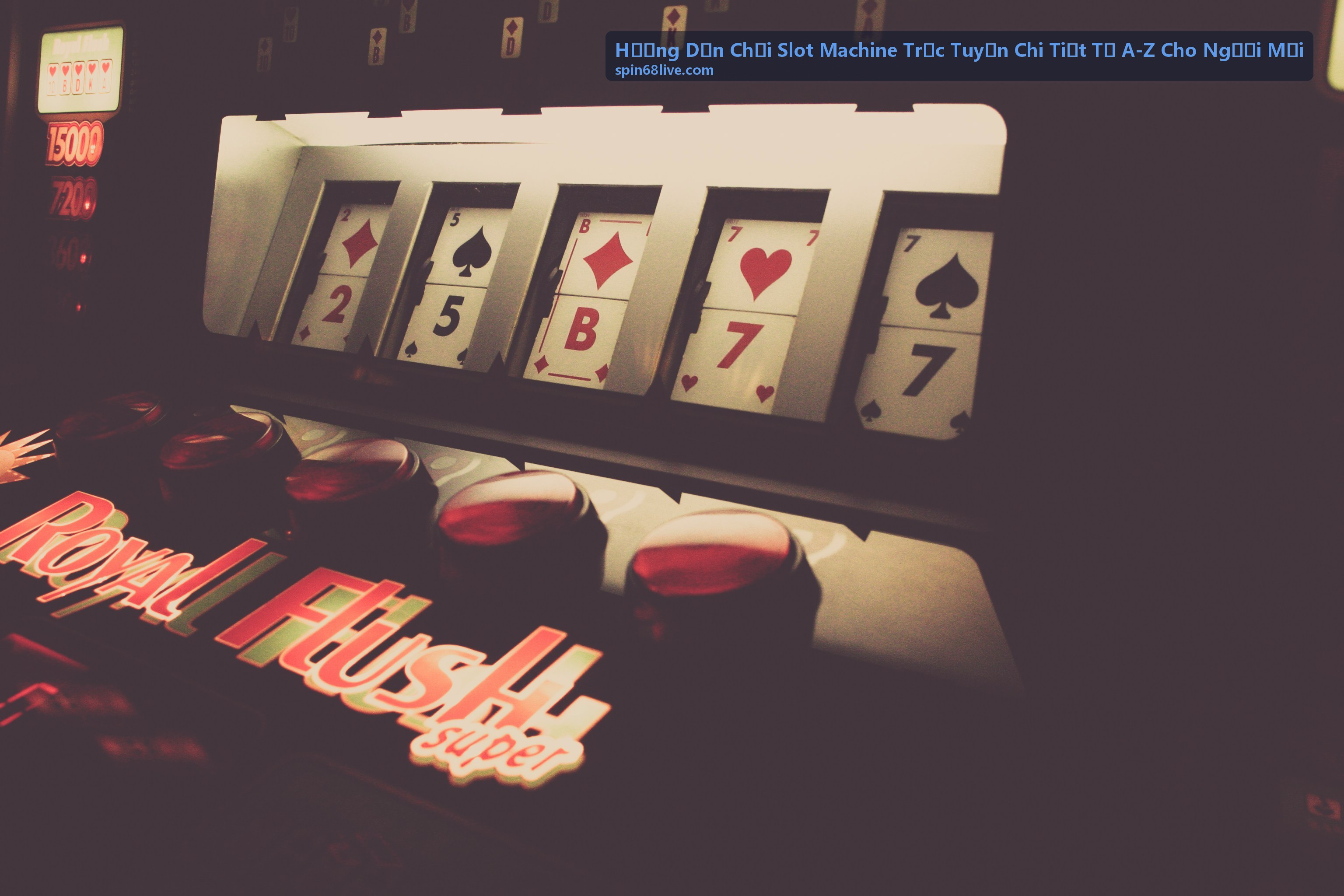 Hướng Dẫn Chơi Slot Machine Trực Tuyến Chi Tiết Từ A-Z Cho Người Mới